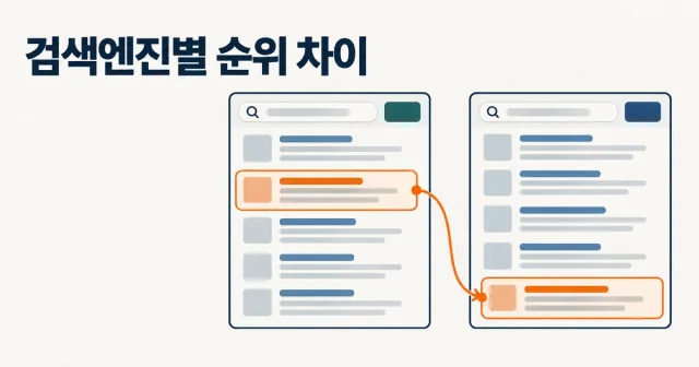 네이버와 구글에서 같은 글의 순위는 왜 다를까? 썸네일