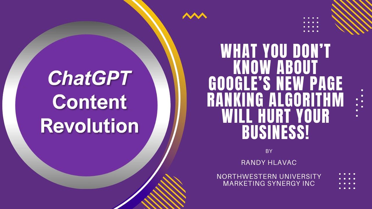 Google's new page ranking algorithm